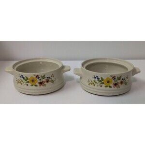 Sweet Flowers Bake & Store Stoneware Stoneware